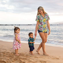 Load image into Gallery viewer, Children's dress in dragonfly print.
