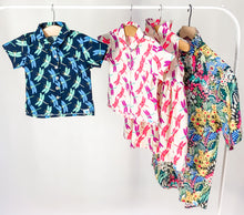 Load image into Gallery viewer, Children's Cosmo shirt in Dragonfly (navy)