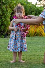 Load image into Gallery viewer, This dress can coordinate with the children's shirt and dress in "Under the Sea" print and it twins with the women's "Mermaid to Be Friends" shirt.