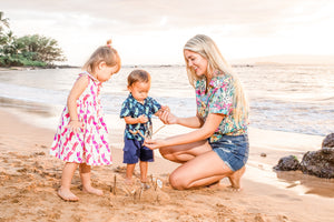 Children's Cosmo shirt in Dragonfly (navy)